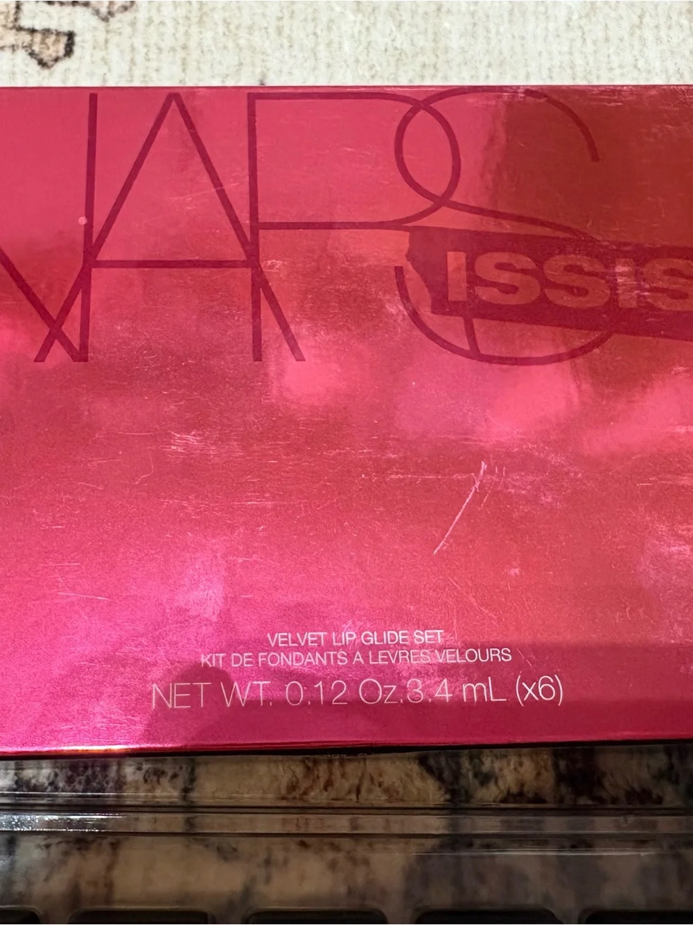 NARS Velvet Lip Glide Mini Set - Mauve, Dusty Rose, Berry, Fuchsia, Crimson, Red